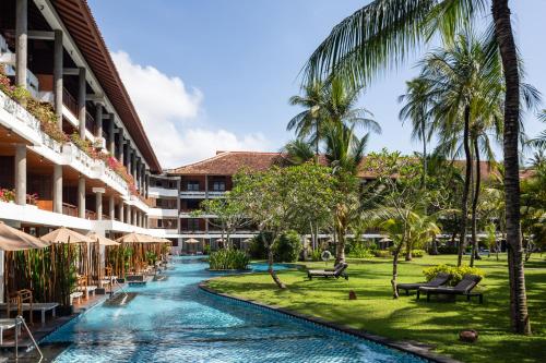 Bangunan di mana terletaknya resort