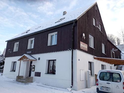 Budova, kde se penzion nachází