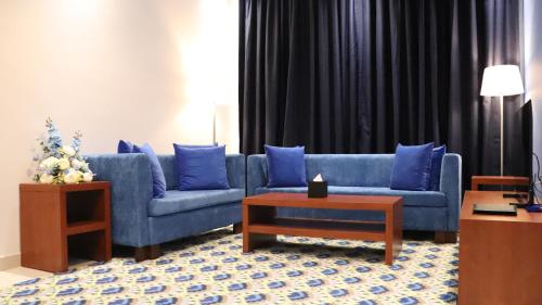 Χώρος καθιστικού στο Al Riyadh Hotel Apartments