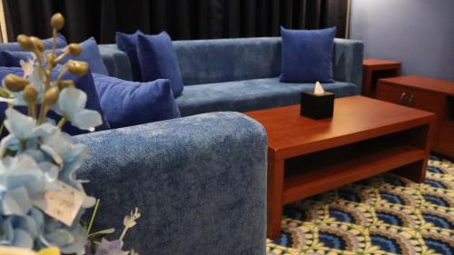 Χώρος καθιστικού στο Al Riyadh Hotel Apartments