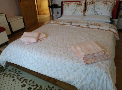 Postel nebo postele na pokoji v ubytování Φανταστικός χώρος δίπλα στον μύλο ξωτικών