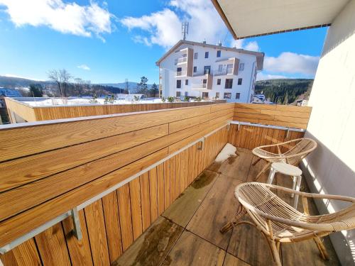 Balcon ou terrasse dans l'établissement Horský Apartmán Klostermann