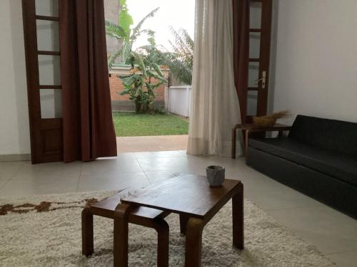 Χώρος καθιστικού στο Hai Villa Andoharanofotsy Antananarivo
