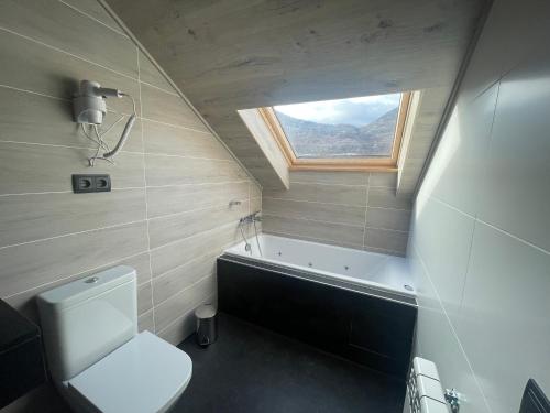 Koupelna v ubytování Hotel Vall d´Aneu