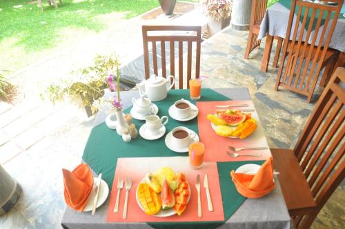 Mad på bed and breakfast-stedet eller i nærheden