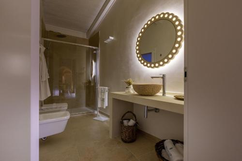 Koupelna v ubytování Peninsula Apartments-Appartamento Pietrabianca