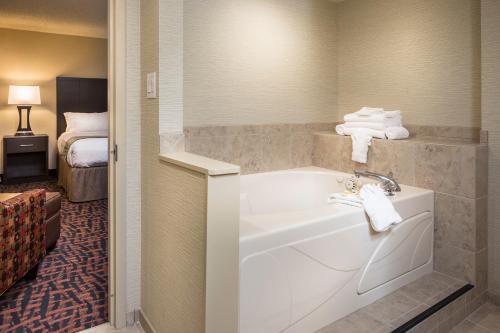 A bathroom at Holiday Inn Wichita East I-35, an IHG Hotel
