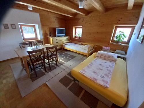Voodi või voodid majutusasutuse Apartments Tubej - Resort with wellness toas