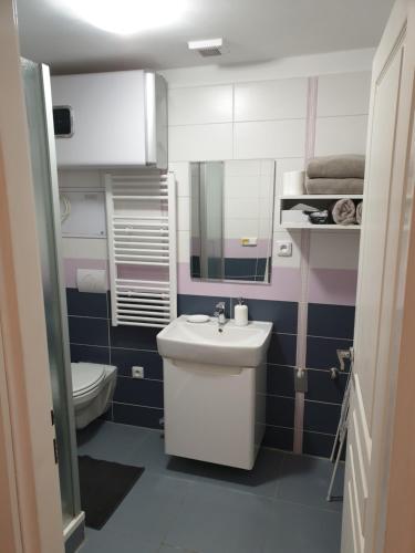 Köök või kööginurk majutusasutuses Apartmán 12 Stožec