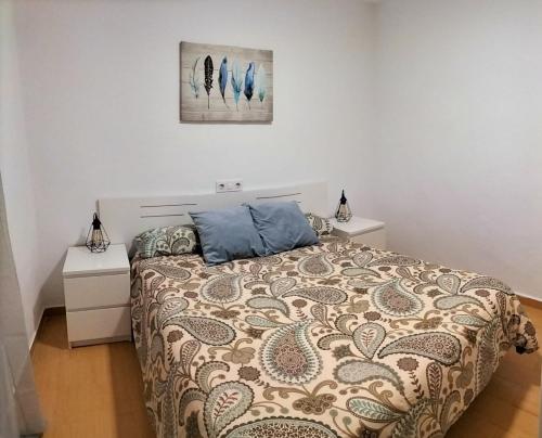 Krevet ili kreveti u jedinici u objektu Twins' Home Ponce, Jerez Centro, Cádiz, wifi