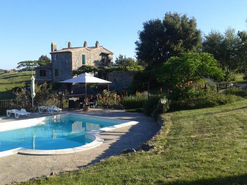 Πισίνα στο ή κοντά στο Agriturismo Cantinaccia di Sopra