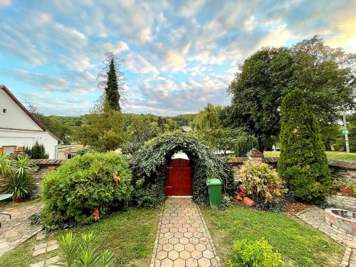 Jardín al aire libre en Bogyólak Palkonya