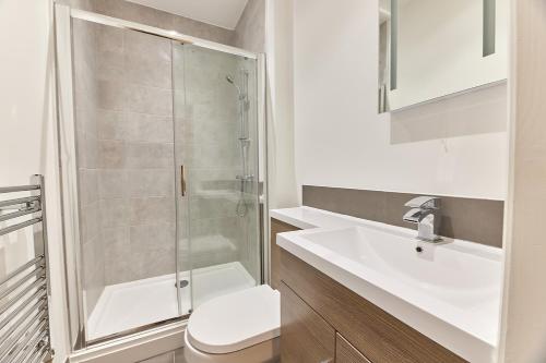 Koupelna v ubytování Penshaw Boutique Apartment