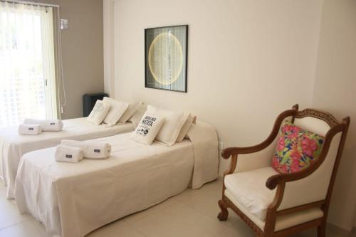 Postel nebo postele na pokoji v ubytování Dorrego ll