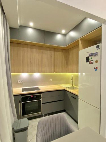 Dapur atau dapur kecil di VIP apartment in Odessa