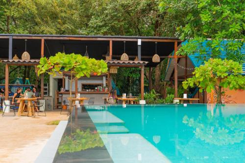 Swimmingpoolen hos eller tæt på Selina River Venao