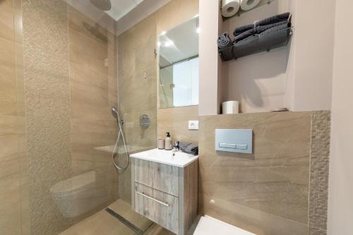 Koupelna v ubytování APARTVIP Akademicka