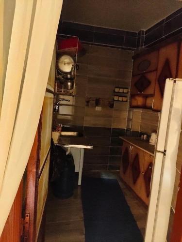 Nefertari Guest Houseにあるキッチンまたは簡易キッチン