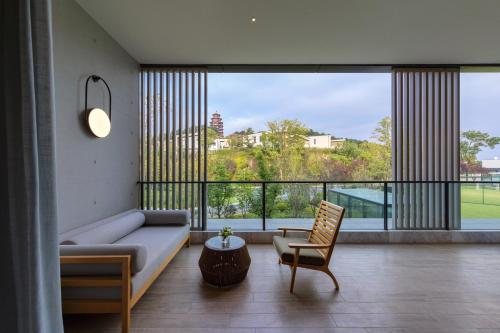 Μπαλκόνι ή βεράντα στο Melia Chongqing