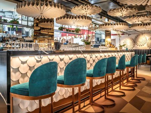 Posezení v ubytování ibis Styles Zurich City Center