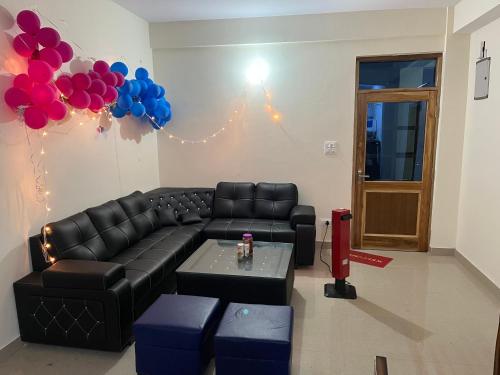Χώρος καθιστικού στο Ranas B&B