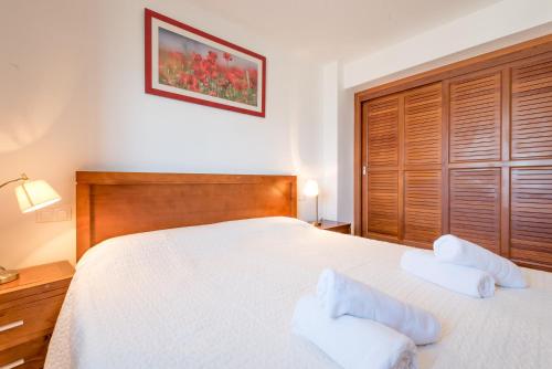Ένα ή περισσότερα κρεβάτια σε δωμάτιο στο Casa Mar 5