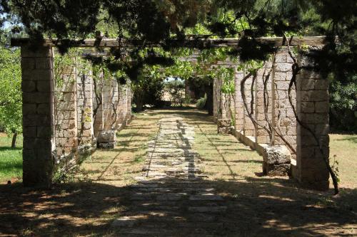 Zahrada ubytování Masseria Cristo