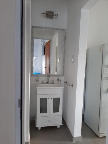 Koupelna v ubytování Hospedaje Departamentos Costa del Uruguay