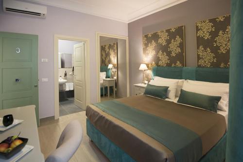 Postel nebo postele na pokoji v ubytování Halex room&food