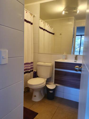 Koupelna v ubytování CENTRAL VISTA LOS INGLESES 2 VALPO