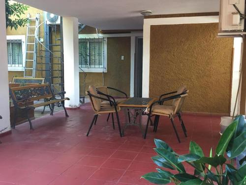 En balkon eller terrasse på Paz y Armonia Habitaciones