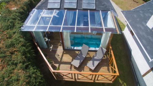 Patio nebo venkovní prostory v ubytování Pousada Villa Monte Verde