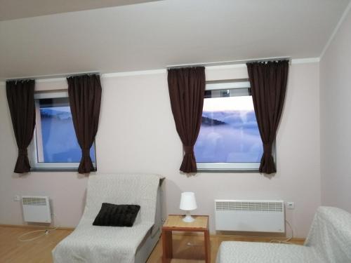 Posezení v ubytování Apartman Horizont Kop
