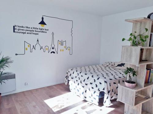 Photo de la galerie de l'établissement Lovely Appart near Paris, 15 mins to Opéra, Galerie Lafayette, Louvre, à Levallois-Perret