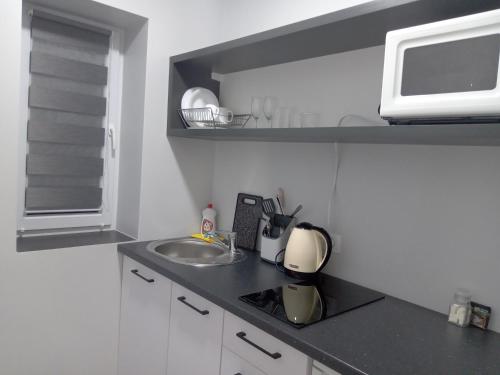 Una cocina o cocineta en Pure Apartments VIP 2