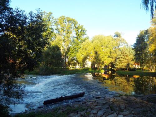 Un paisaje natural cerca de la casa de huéspedes
