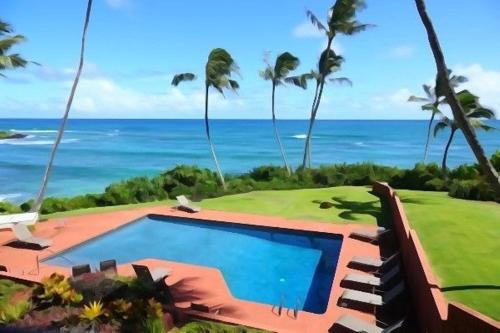 Πισίνα στο ή κοντά στο Luxury 2-Story Oceanfront Condo w/ Views & Pool