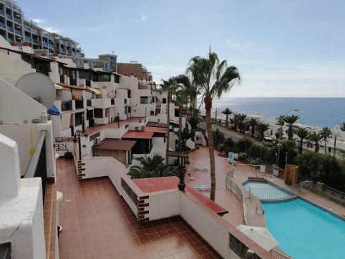 The swimming pool at or close to Amazing View Holiday Home near of the sea