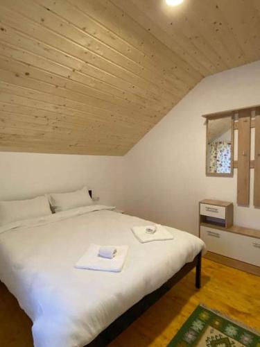 Ένα ή περισσότερα κρεβάτια σε δωμάτιο στο Casa Arabela