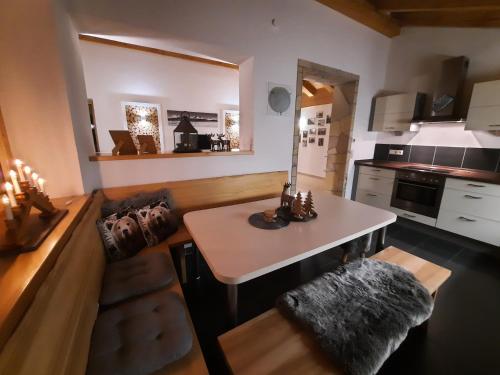 Η κουζίνα ή μικρή κουζίνα στο APARTMENT PRIVAT LUNA - Vysoké Tatry