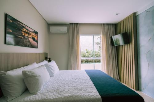 Katil atau katil-katil dalam bilik di Prosper Executive Hotel