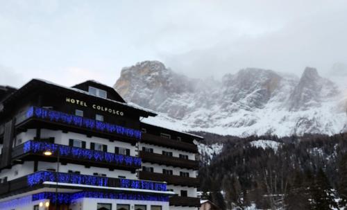 
Hotel Colfosco during the winter
