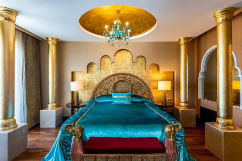 En eller flere senge i et værelse på Spice Hotel & Spa - Ultra All Inclusive