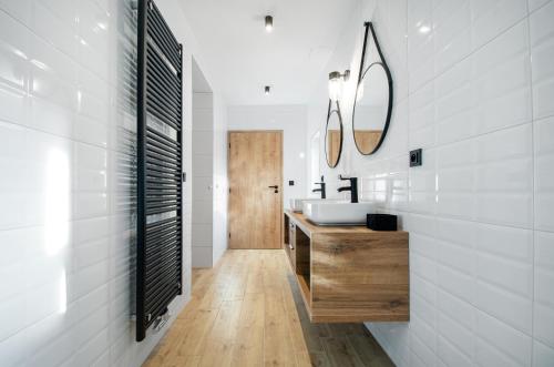 Kylpyhuone majoituspaikassa Vista Apartments