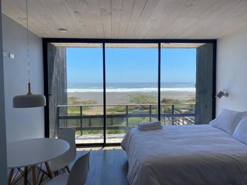 Postel nebo postele na pokoji v ubytování Ventana Al Mar