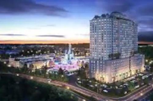 a rendering of a tall building in a city at Cozy Studio house /Soho Unit Near Kampar Utar in Kampar