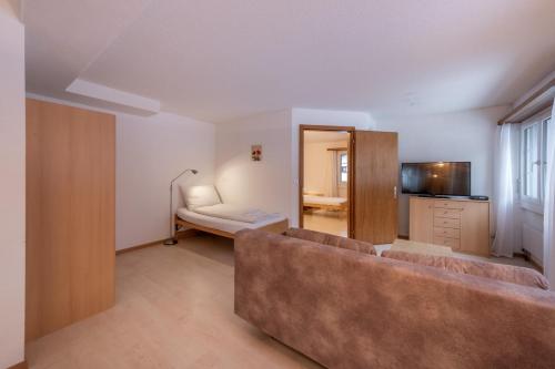 Ein Bett oder Betten in einem Zimmer der Unterkunft Quadernpark-Apartments