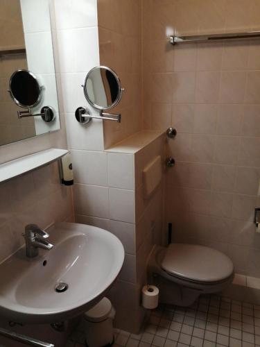 Ένα μπάνιο στο apartment Lampertheim