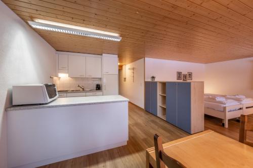 Küche/Küchenzeile in der Unterkunft Quadernpark-Apartments
