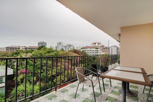 Μπαλκόνι ή βεράντα στο Patumnak Beach Guesthouse